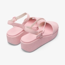 Camper Light Pink Sandals Womens - Misia Online Ireland | OHCMF9408